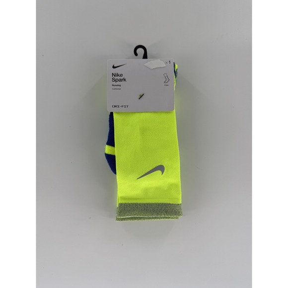 Nike Other - Nike Spark Crew Cushioned DRI-FIT Running Sock Men 8-9.5 Women 9.5-11 CU7200-703